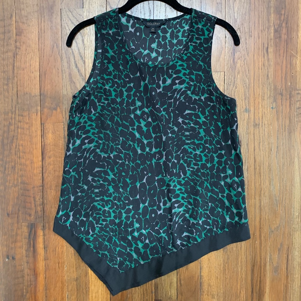 GoldRay sleeveless blouse